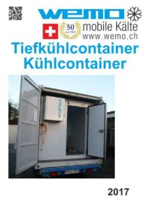 Tief- und Kühlcontainer Katalog